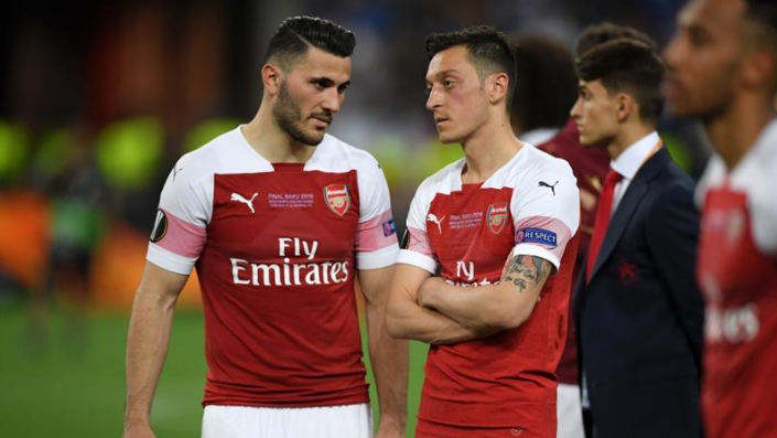 Ozil, Kolasinac miss Arsenal opener due to 'security incidents'