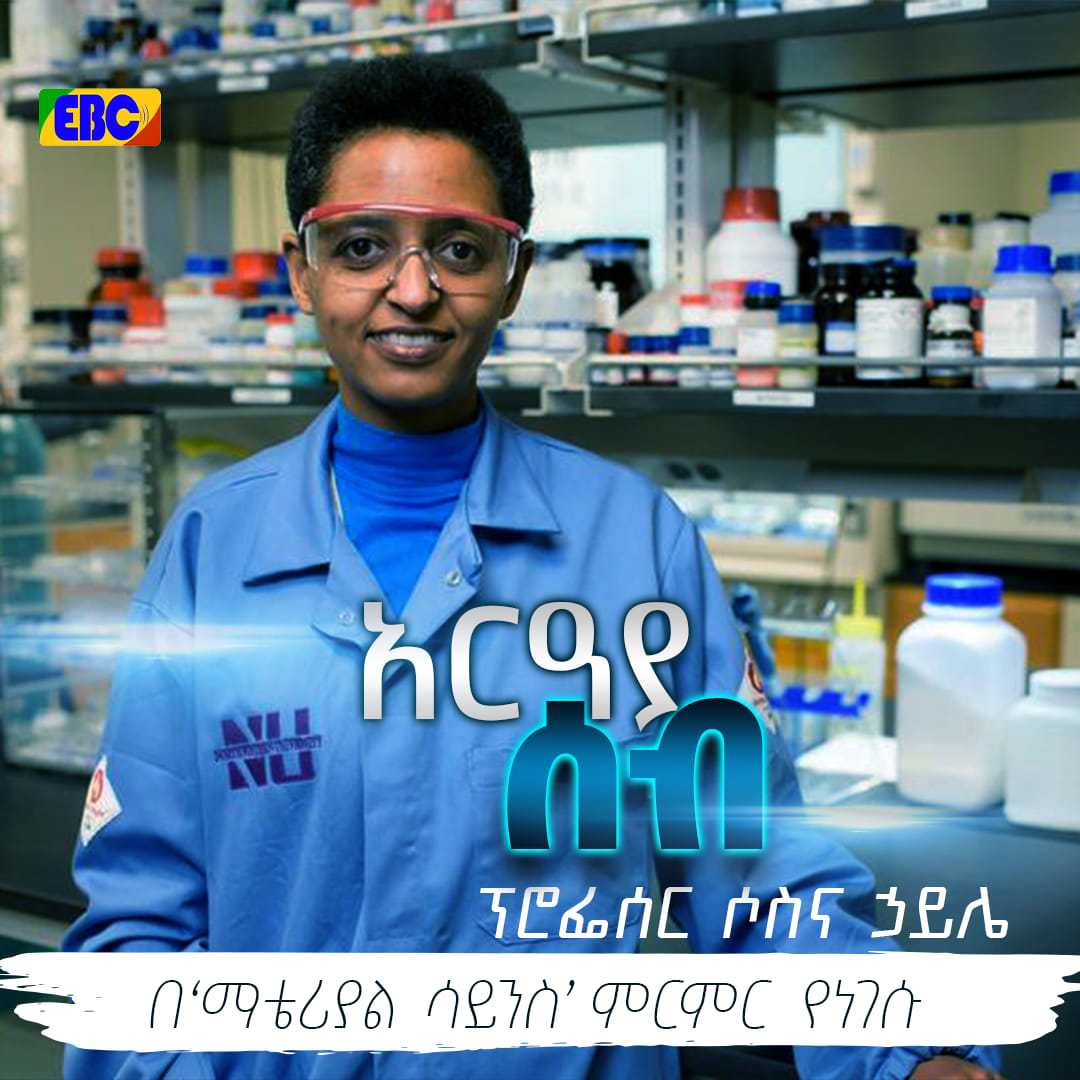 በ‘ማቴሪያል ሳይንስ’ እና ኬሚካል ምህንድስና ምርምር የነገሱት ፕሮፌሰር ሶስና ኃይሌ!