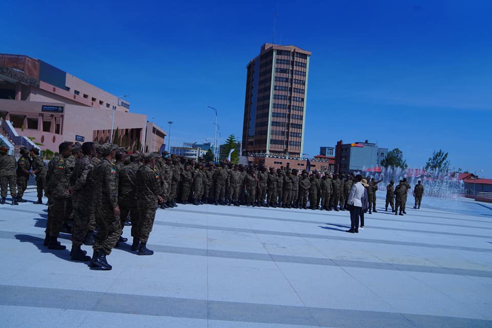 የመከላከያ ሰራዊት ከፍተኛ አመራሮች እና አባላት የዓድዋ ድል መታሰቢያን ጎበኙ