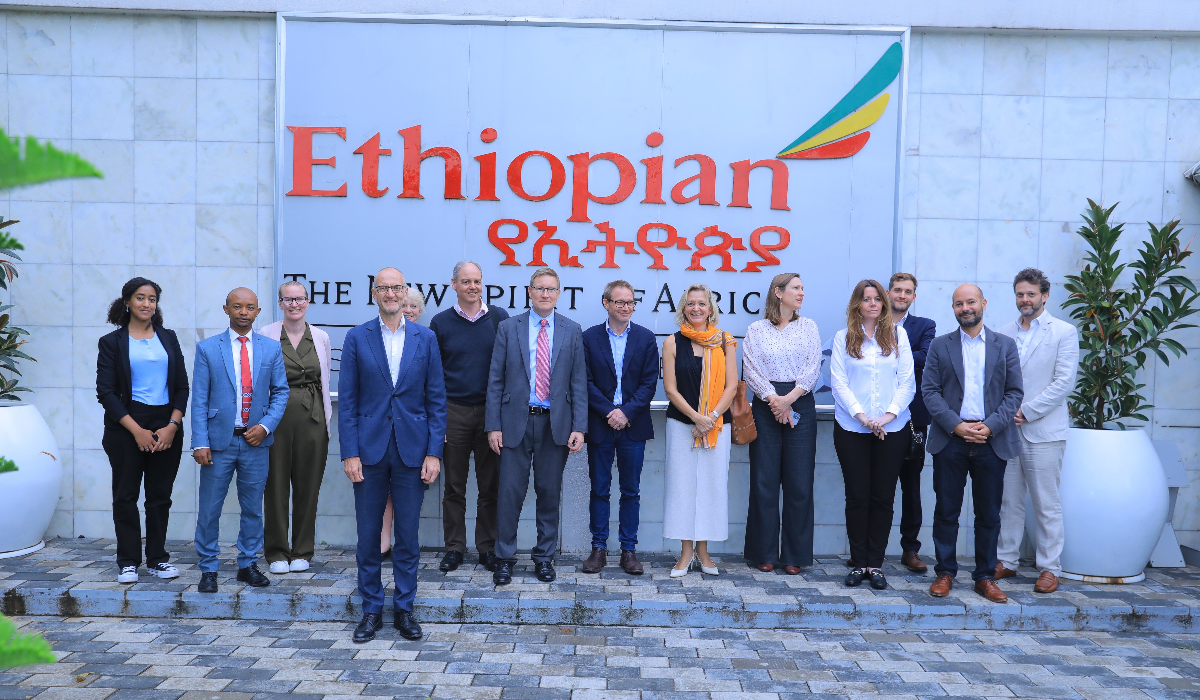 UK Envoys from Multiple African Nations Pay a Visit to the Headquarters of Ethiopian Airlines.