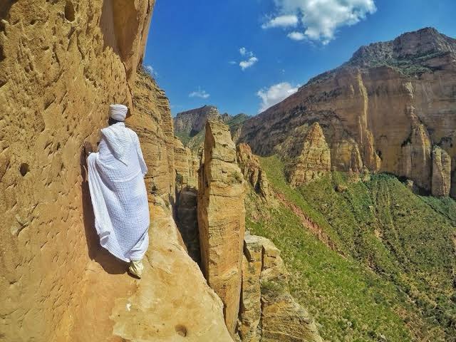 Ethiopia’s Top Incredible Places to Visit: Hiking up Gheralta Mountain in Tigray Region