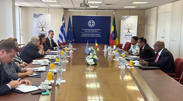 Ethiopia, Agreed to Elevate Relations with Greece to Higher Level: Ambassador Misganu Arga
