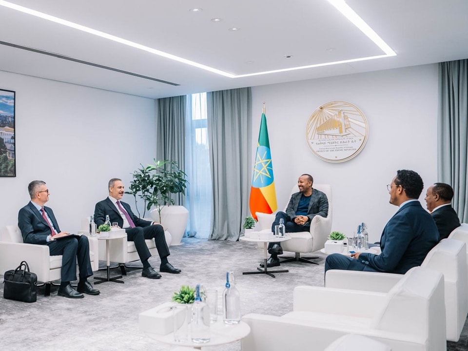 PM Abiy, Turkish FM Hakan Fidan, discuss ways of reinforcing ties