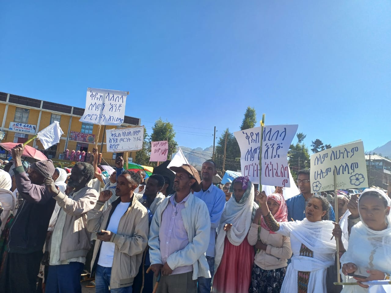 Lalibela Marches For Peace, Development