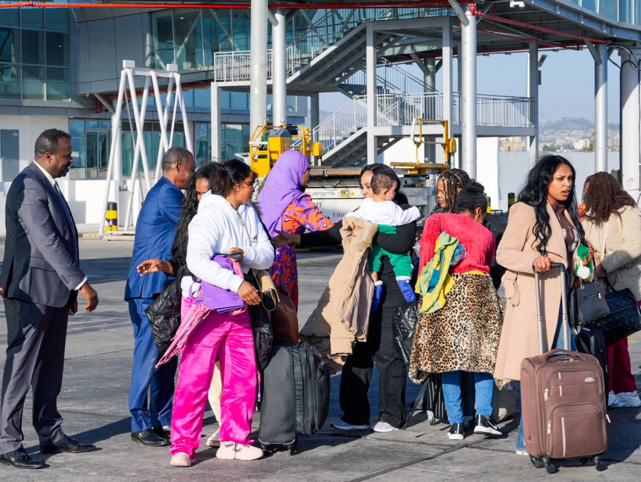 በሊባኖስ በአስቸጋሪ ሁኔታ ውስጥ የነበሩ 164 ኢትዮጵያውያን ወደ ሀገራቸው ተመለሱ