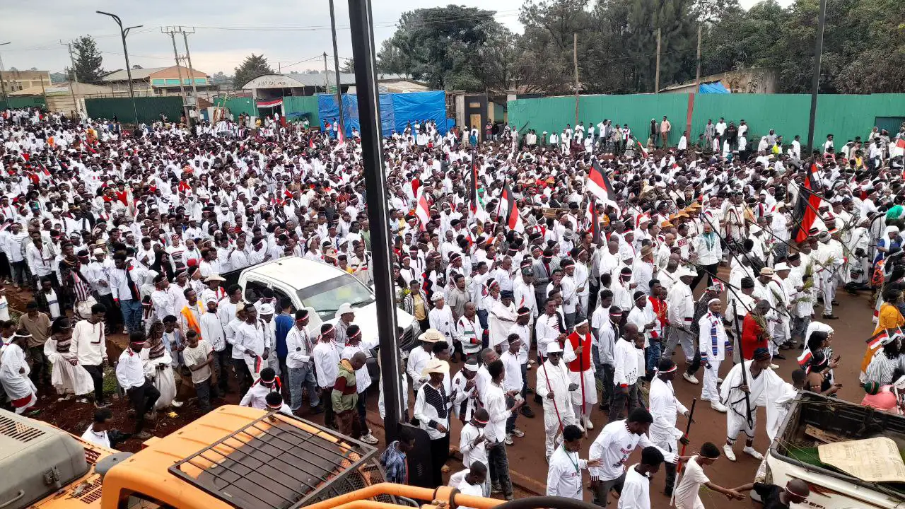 የኢሬቻ በዓል በአሶሳ ከተማ እየተከበረ ነው