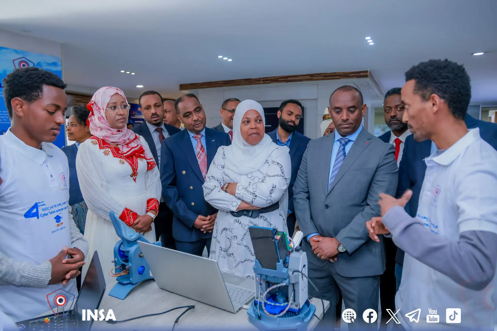 ኢመደአ በሳይበር ደህንነትና ተያያዥ ዘርፎች ያሰለጠናቸውን 629 ባለልዩ ተሰጥኦ ታዳጊ ወጣቶችን አስመረቀ