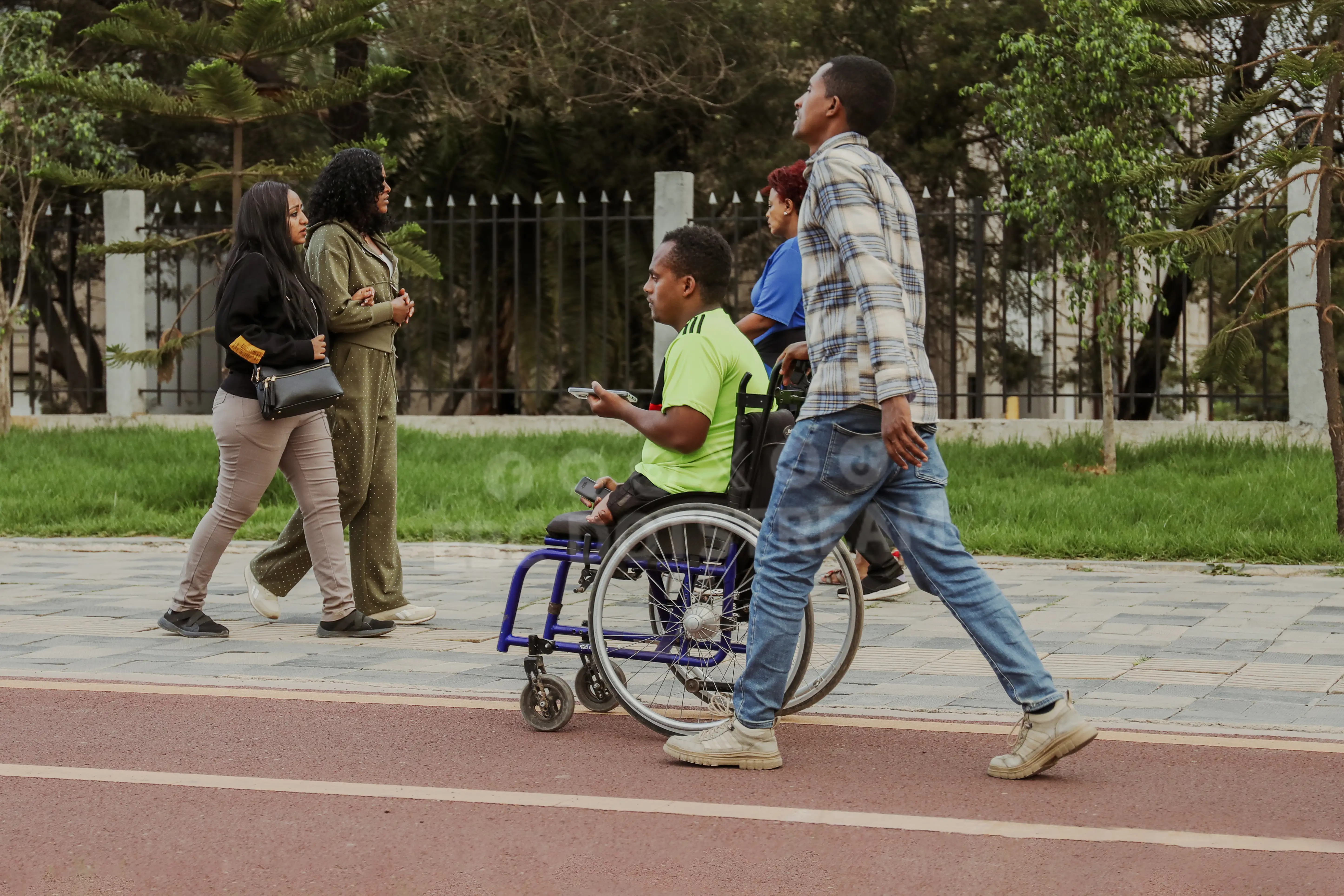 ለአካል ጉዳተኞችም ምቹ የሆነው የኮሪደር ልማት