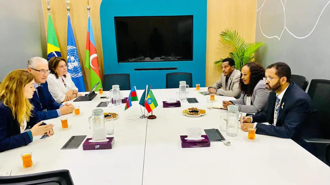 Azerbaijan Backs Ethiopia as COP32 Host