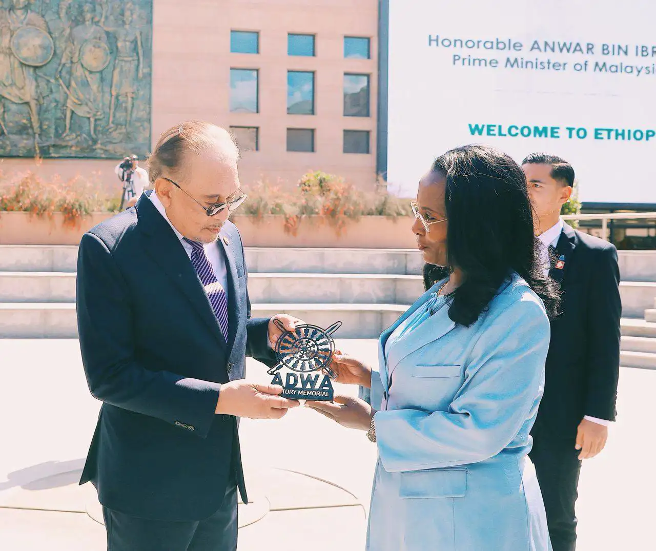 Malaysian PM Dato' Seri Anwar Ibrahim Tours Adwa Memorial During State Visit