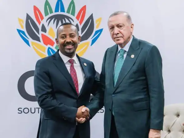 ጠቅላይ ሚኒስትር ዐቢይ አሕመድ (ዶ/ር) ከቱርክዬ ፕሬዝደንት ጣይብ ኤርዶዋን ጋር ውጤታማ ውይይት ማድረጋቸውን አስታወቁ 