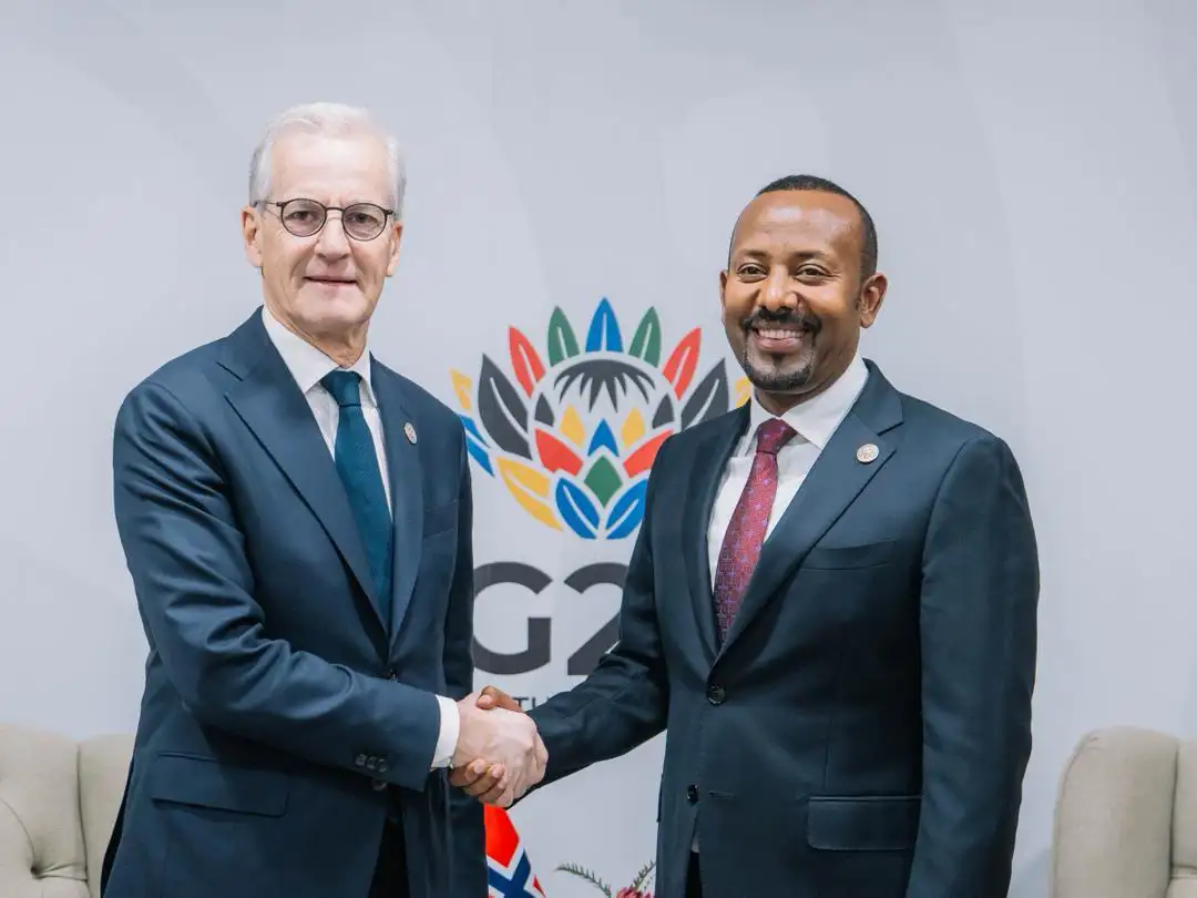 Ethiopia, Norway PMs Forge Stronger Ties in Climate, Investment Dialogue