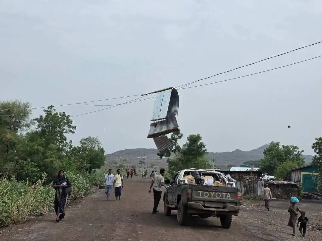 በአፋር ክልል ጎሊና ወረዳ በጣለ ከባድ ዝናብ ከ500 በላይ ቤቶች ጉዳት ደረሰባቸው