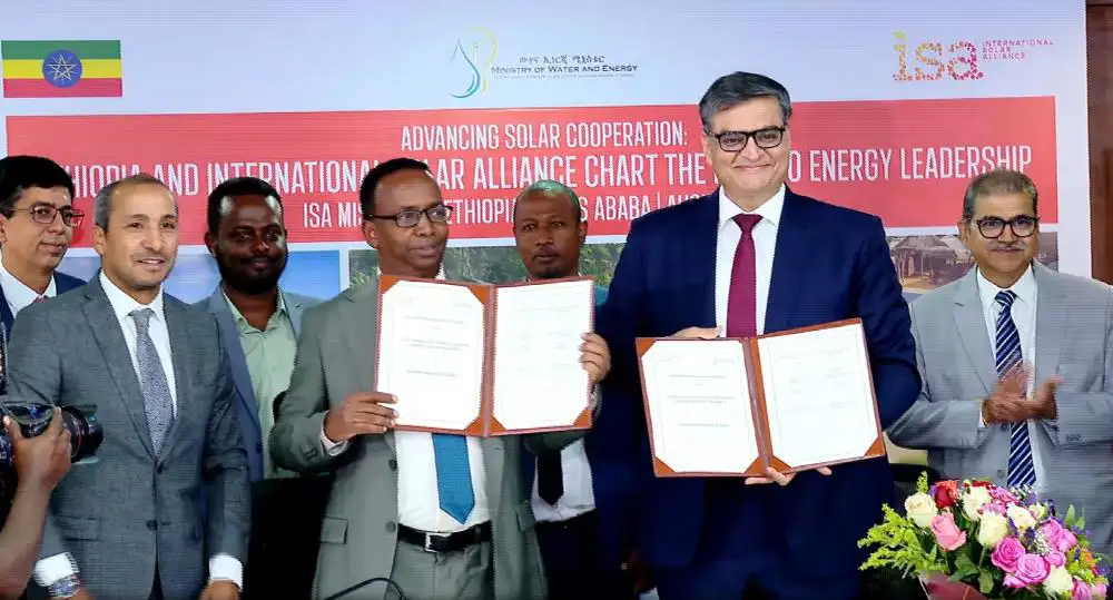 International Solar Alliance Pledges Support for Ethiopia's Green Energy Transition