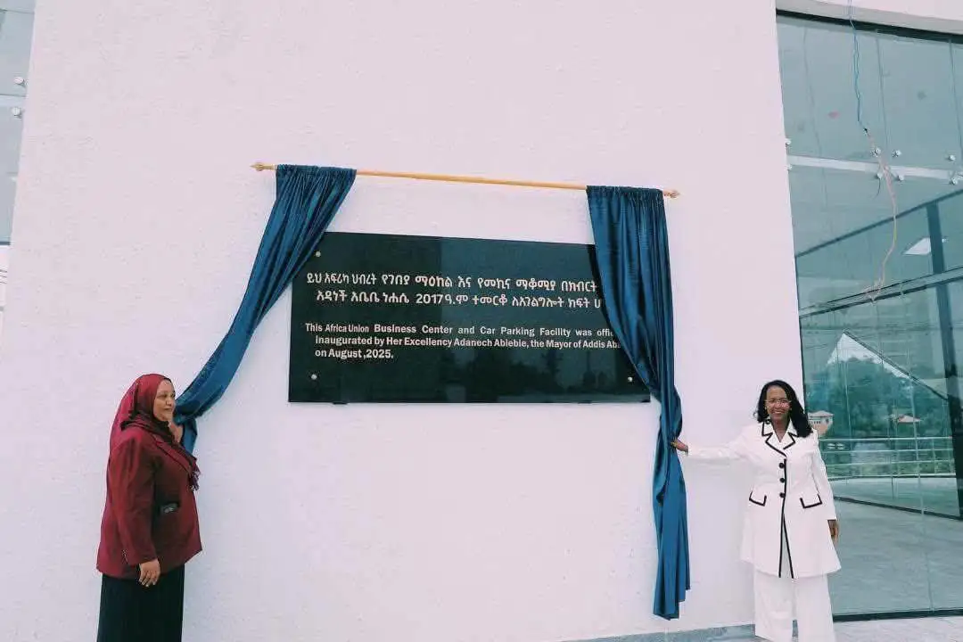 Addis Ababa Mayor Adanech Abiebie Unveils Modern Shopping, Parking, Playgrounds