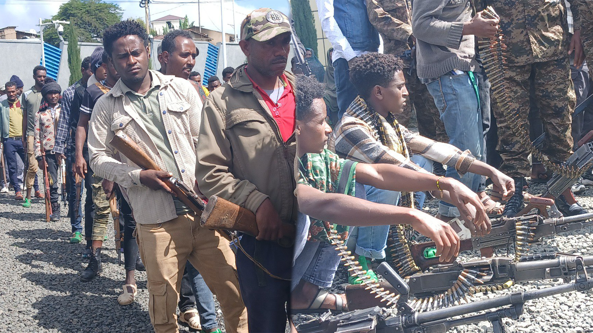 የመንግስትን የሰላም ጥሪ  የተቀበሉ ታጣቂዎች ትጥቃቸውን ፈቱ 