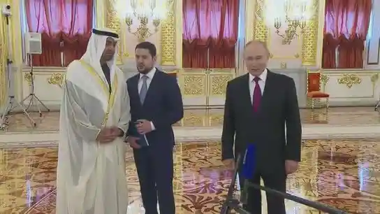 Vladimir Putin, UAE President Meet In Moscow