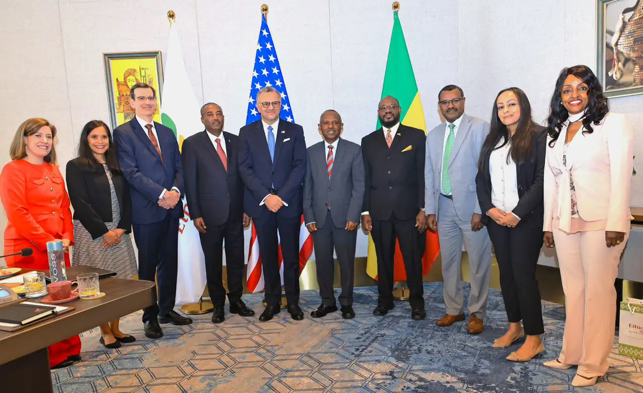 Ethiopian Airlines Executives Discuss Collaboration with U.S. Presidential Advisor
