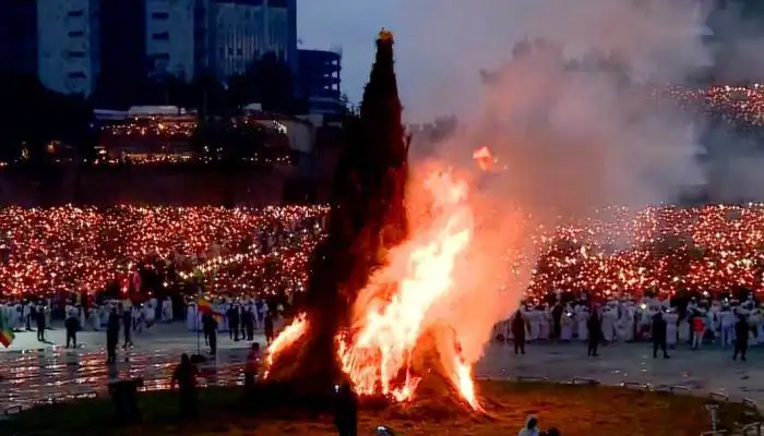 ኢትዮጵያ በዩኔስኮ ያስመዘገበችው የመጀመሪያው የማይዳሰስ ቅርስ - የመስቀል በዓል