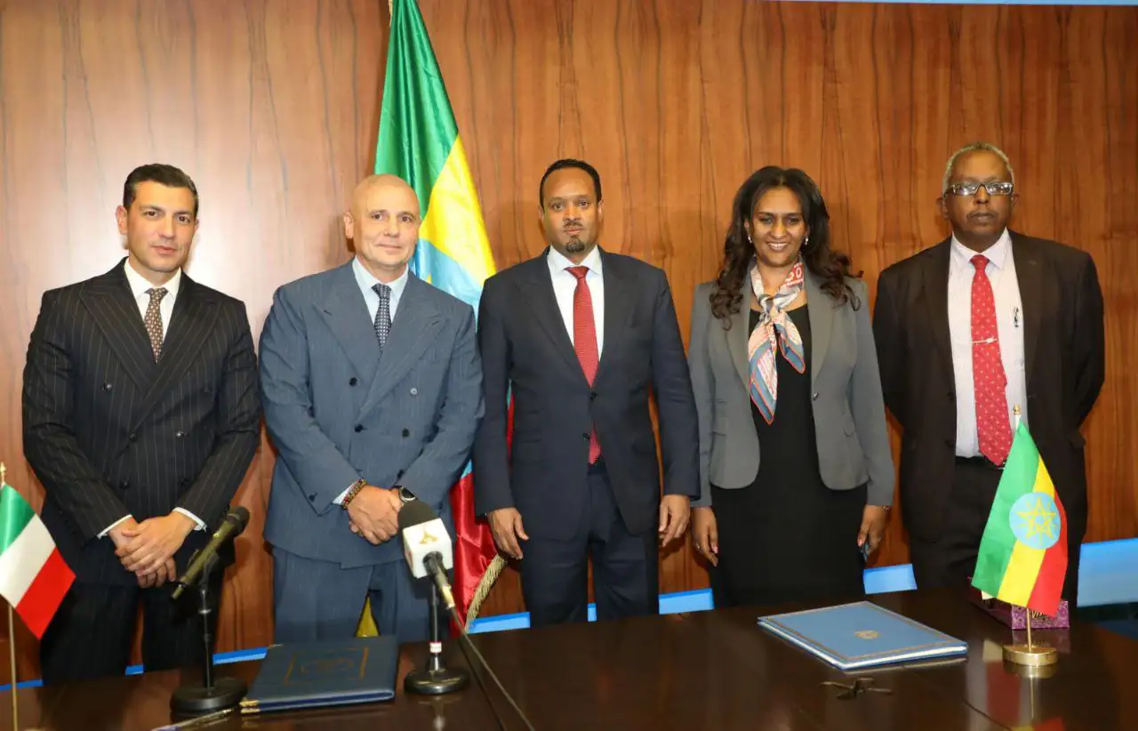 ኢትዮጵያ እና ጣሊያን የ4.1 ሚሊዮን ዩሮ ስምምነት ተፈራረሙ