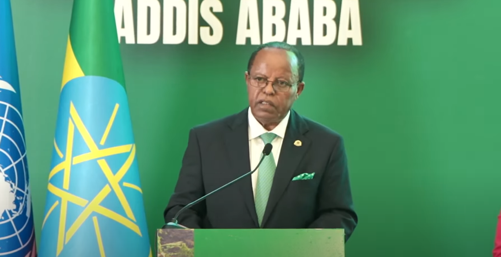 President Taye Atsekeslassie Urges Global Action On Climate Crisis
