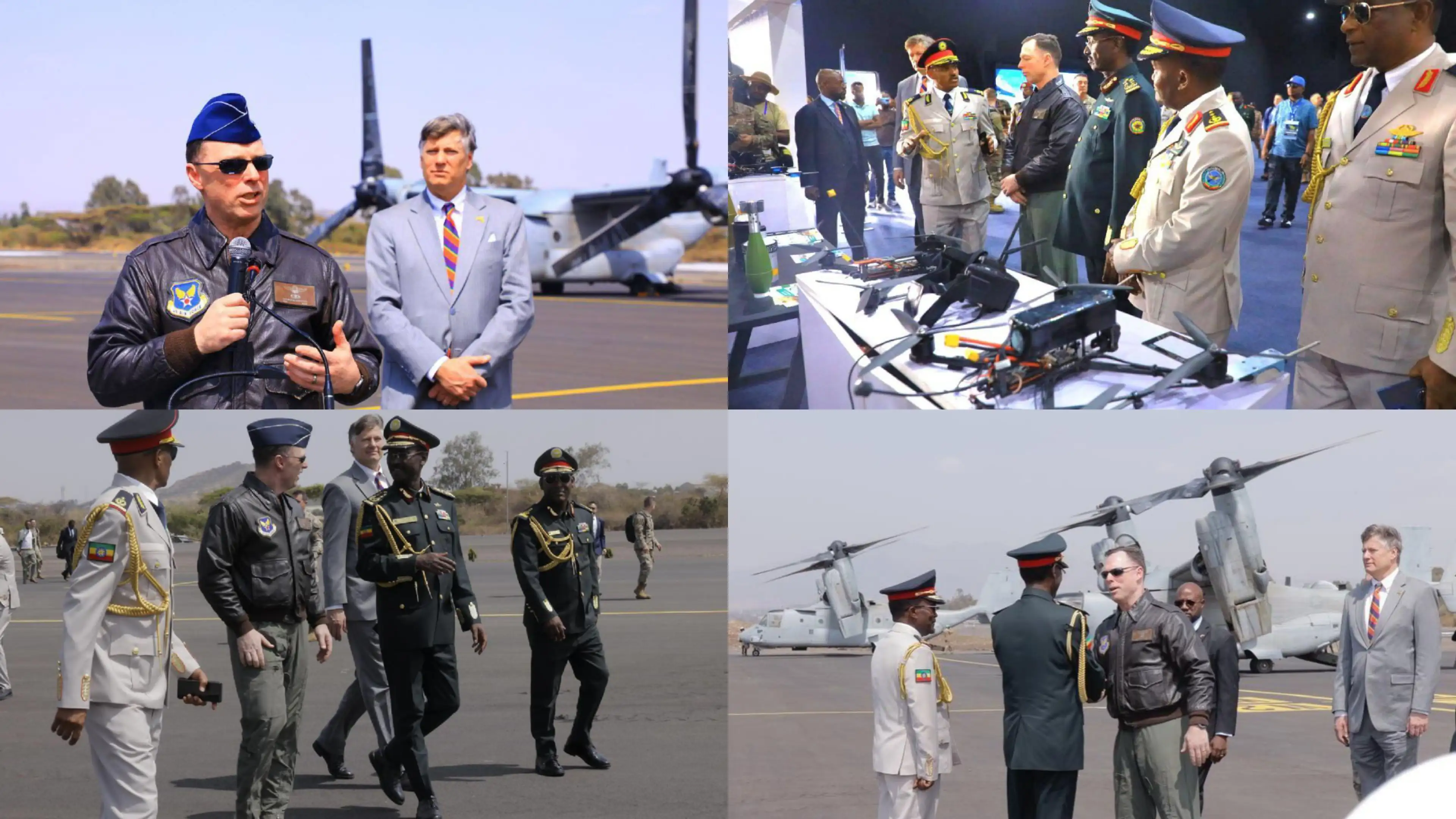 US Officials Join Ethiopia's Air Force 90th Anniversary Celebrations