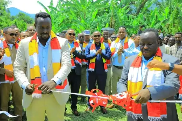 በዳውሮ ዞን የተገነቡ ሞዴል የገጠር መንደሮች ተመረቁ
