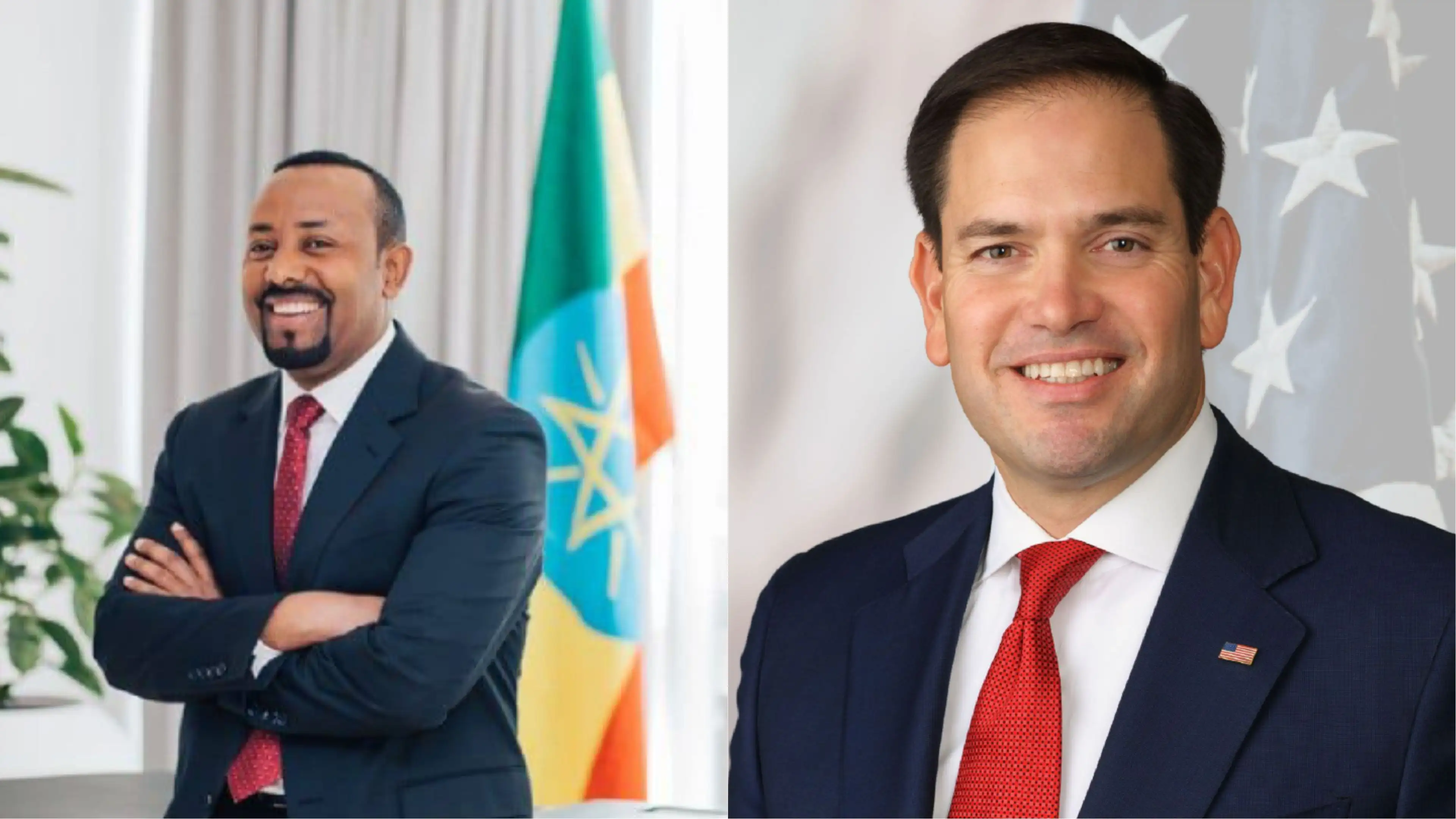 PM Abiy Ahmed, US Secretary of State Marco Rubio Discuss Strategic Partnership