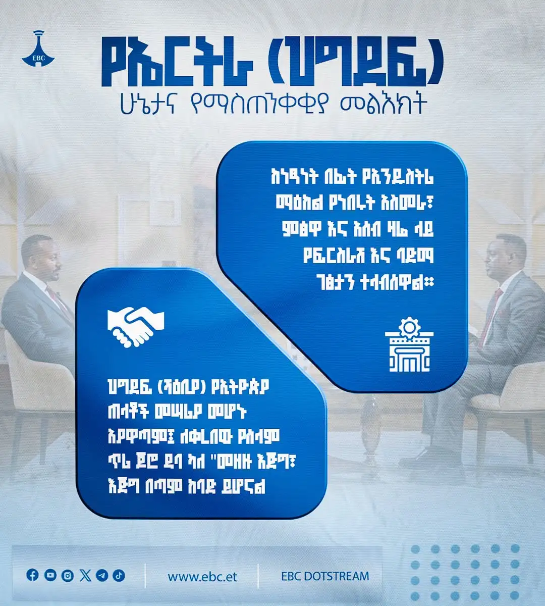 የኤርትራ (ህግደፍ) ሁኔታና የማስጠንቀቂያ መልዕክት