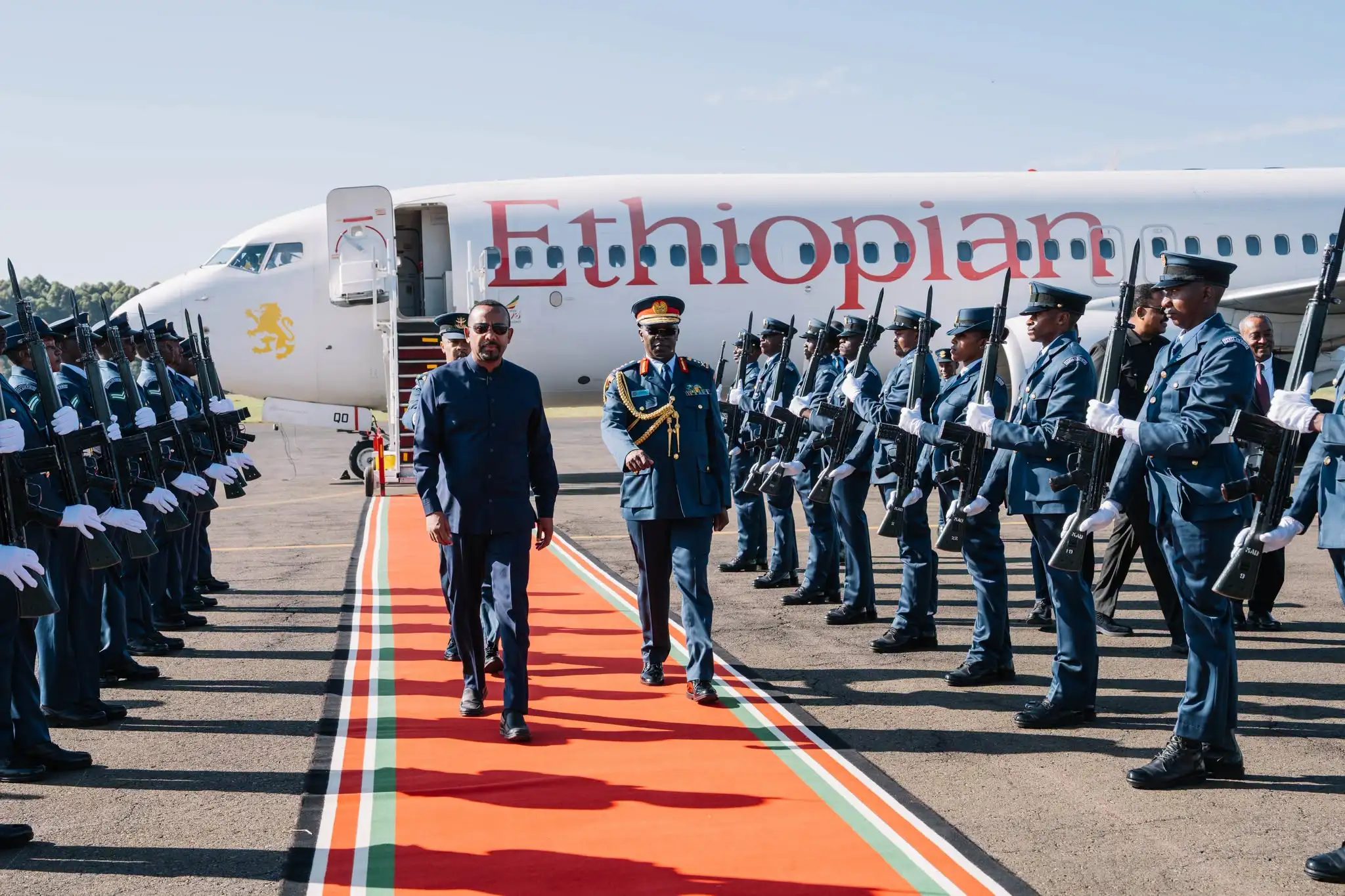 ጠቅላይ ሚኒስትር ዐቢይ አሕመድ (ዶ/ር) በማሹጃ ቀን ብሔራዊ በዓል ላይ ለመታደም ኬንያ ገቡ
