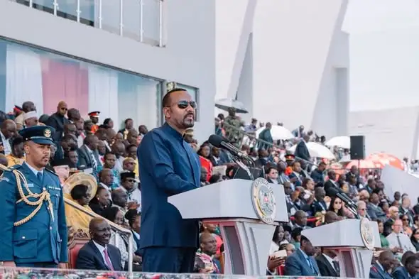 “መልክዓ ምድር ጎረቤት፣ ታሪክ ወንድማማች አደረገን፤ ምርጫችን ደግሞ የጋራ ብልጽግና አጋሮች ሊያደርገን ይገባል”፦ ጠቅላይ ሚኒስትር ዐቢይ አሕመድ (ዶ/ር)