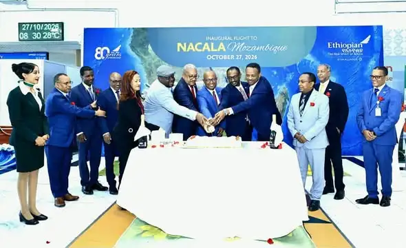 የኢትዮጵያ አየር መንገድ ወደ ሞዛምቢኳ ናካላ ከተማ አዲስ የበረራ መስመር በይፋ ጀመረ