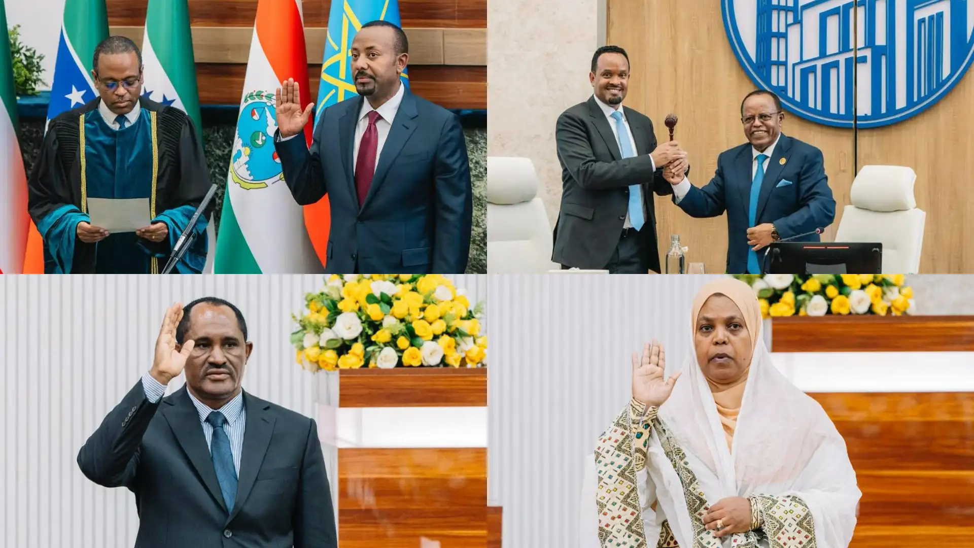PM Abiy Ahmed Takes Oath for Second Term as Ethiopia Establishes New Parliamentary Leadership