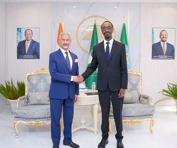 ጌዲዮን ጢሞቲዎስ (ዶ/ር) ከሕንዱ አቻቸው ጋር ተወያዩ