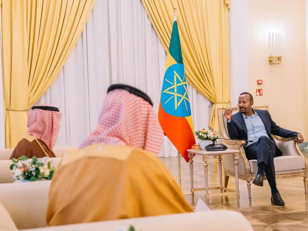 PM Abiy Ahmed Receives Saudi Foreign Minister Prince Faisal