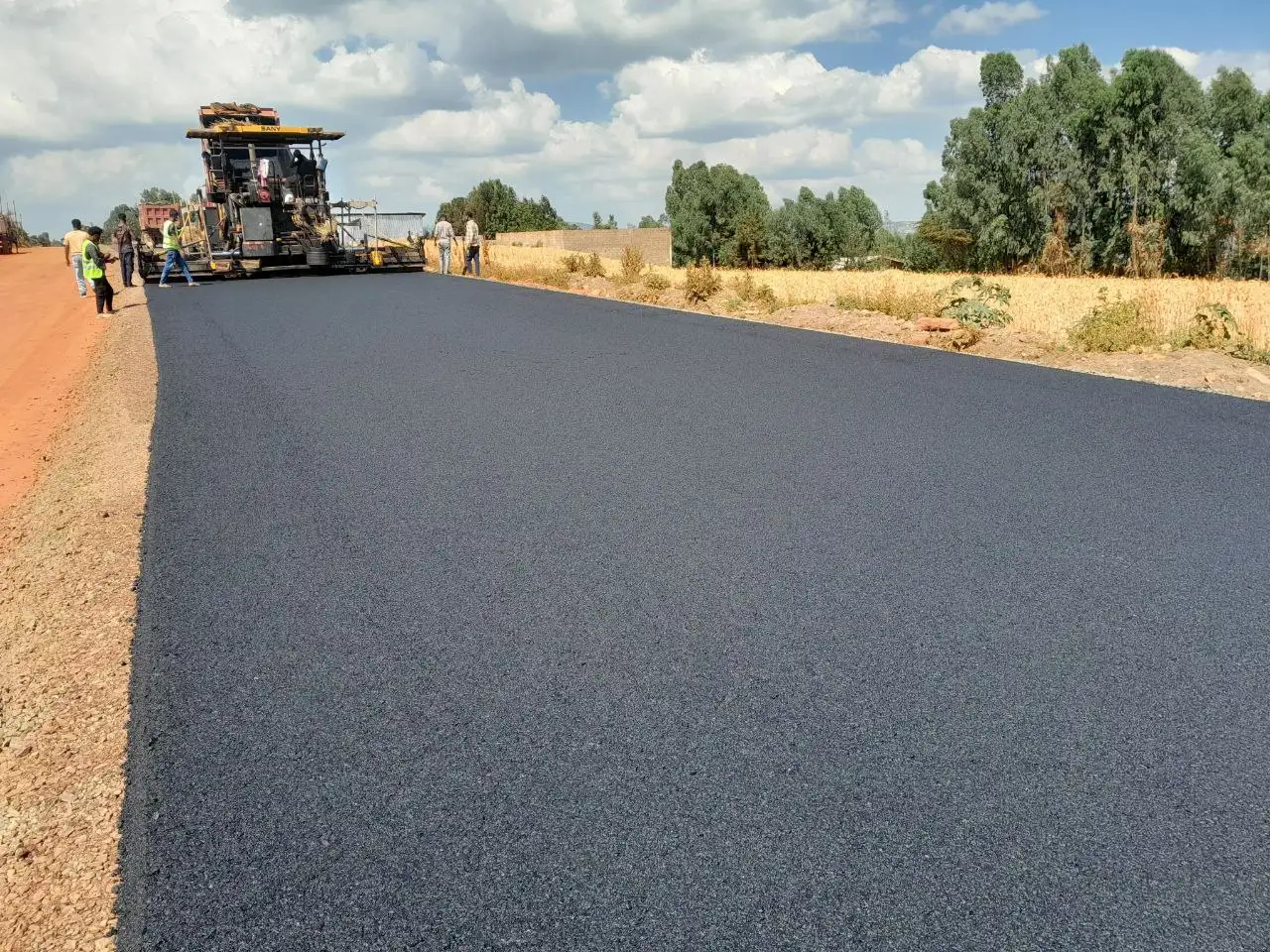 የአጋምሳ - ቡሬ የአስፋልት መንገድ ግንባታ 66.8 በመቶ ደረሰ