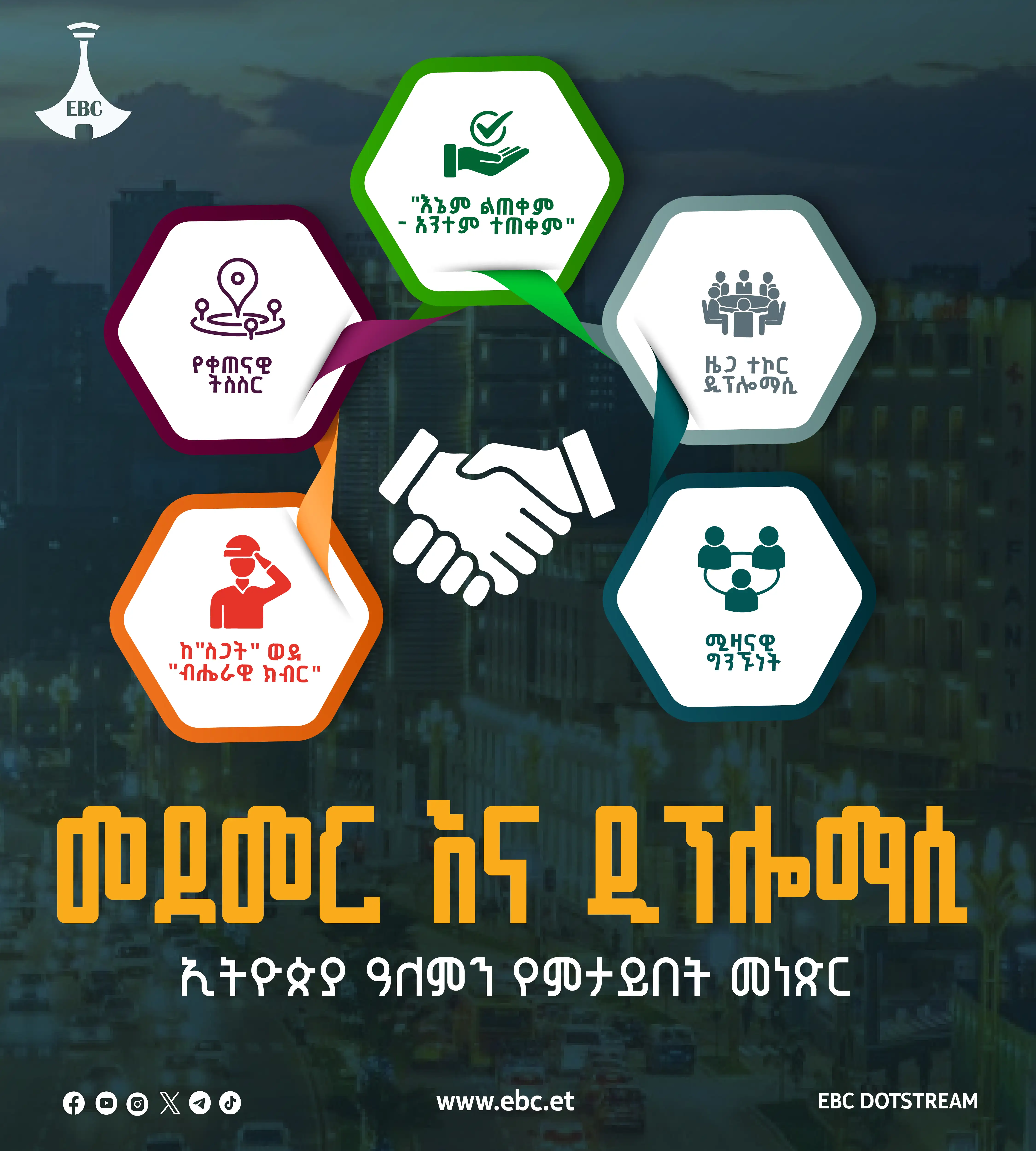 መደመር እና ዲፕሎማሲ - ኢትዮጵያ ዓለምን የምታይበት አዲስ መነጽር 