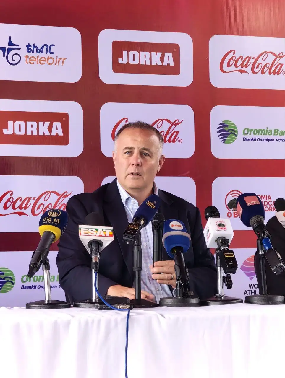 የአዲስ አበባ ስታዲየምን በ6 ሳምንት ውስጥ ለዓለም አቀፍ ውድድር ማድረስ ተዓምር ነው፦ የዓለም አትሌቲክስ የውድድር ዳይሬክተር ፒርስ ኦካላጋን