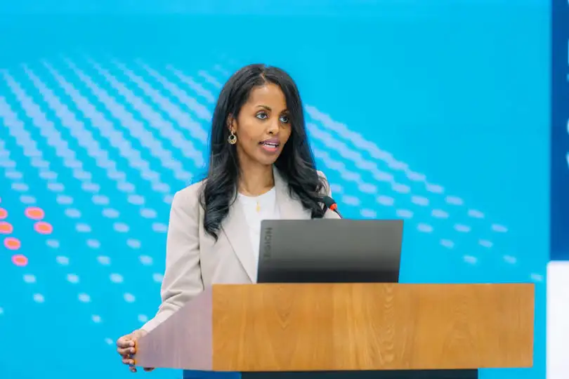 በማዕድን ሚኒስቴር ሚኒስትር ዴኤታ የሆኑት ኢንጂነር ሐና ብርሃኑ 