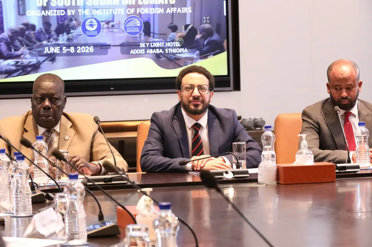 የውጭ ጉዳይ ኢንስቲትዩት ለደቡብ ሱዳን ዲፕሎማቶች ከፍተኛ የዲፕሎማሲ ሥልጠና መስጠት ጀመረ