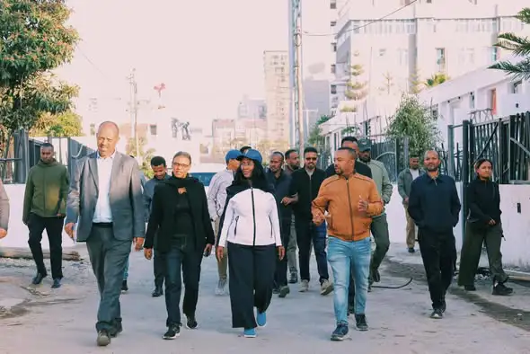 ከንቲባ አዳነች አቤቤ በሦስተኛው ዙር የተጀመሩ የኮሪደር ልማት ሥራዎችን አፈፃፀም ገመገሙ   