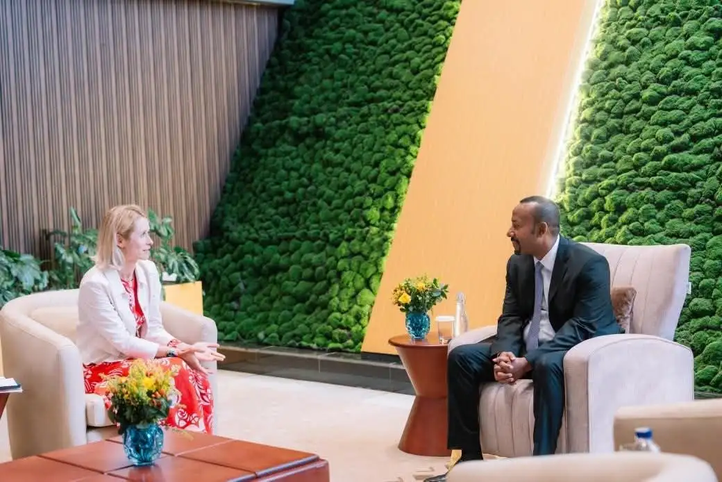 PM Abiy, EU Foreign Policy Chief Kaja Kallas Hold Bilateral Talks on Regional Security, Economic Ties