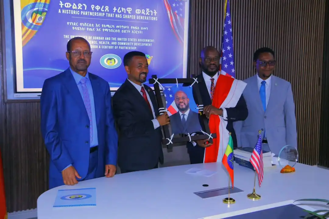 U.S. Ambassador Massinga Reaffirms 70-Year Partnership During His Visit to Gondar