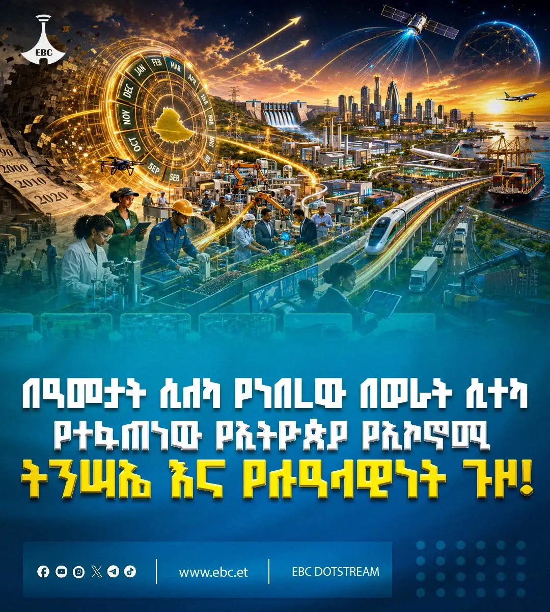 በዓመታት ሲለካ የነበረው በወራት ሲተካ፤ የተፋጠነው የኢትዮጵያ የኢኮኖሚ ትንሣኤ እና የሉዓላዊነት ጉዞ