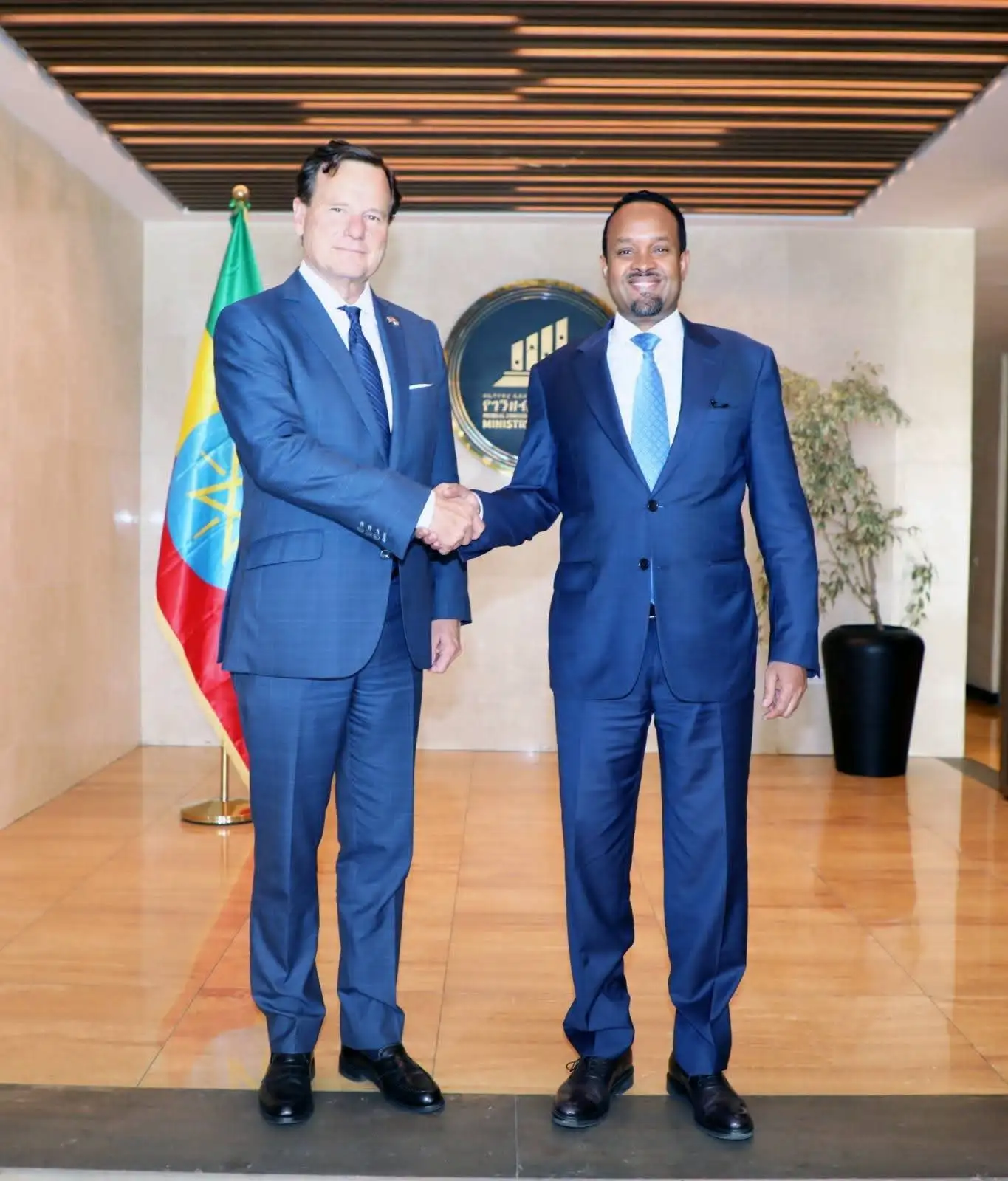 Ethiopian Finance Minister Meets U.S. Commerce Official to Advance Economic Ties, Investment
