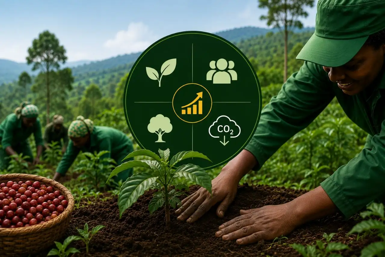 Planting Prosperity: How Ethiopia's Green Legacy Increased Coffee Production