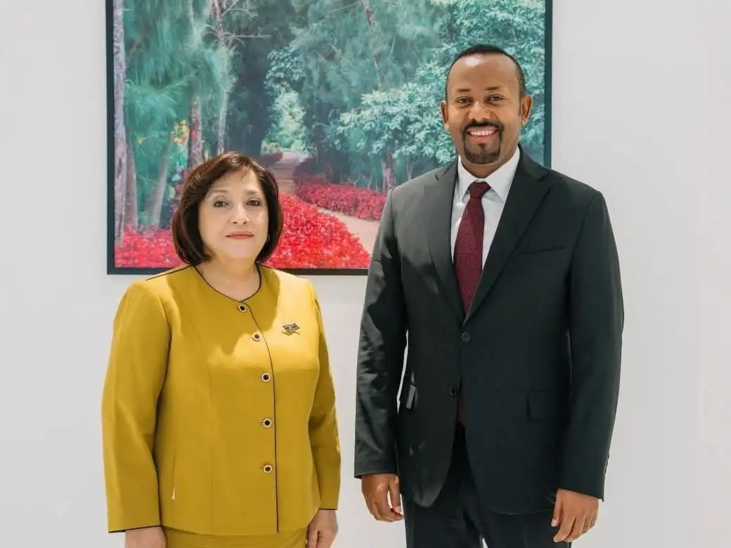 Prime Minister Abiy Ahmed Engages in Productive Talks with Azerbaijan’s Parliamentary Speaker