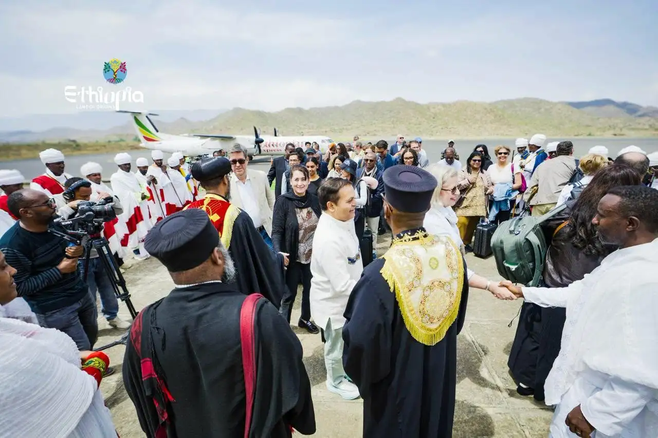 የ40 ሀገራት አምባሳደሮች እና የዓለም አቀፍ ተቋማት መሪዎች ላሊበላ ከተማ ገቡ