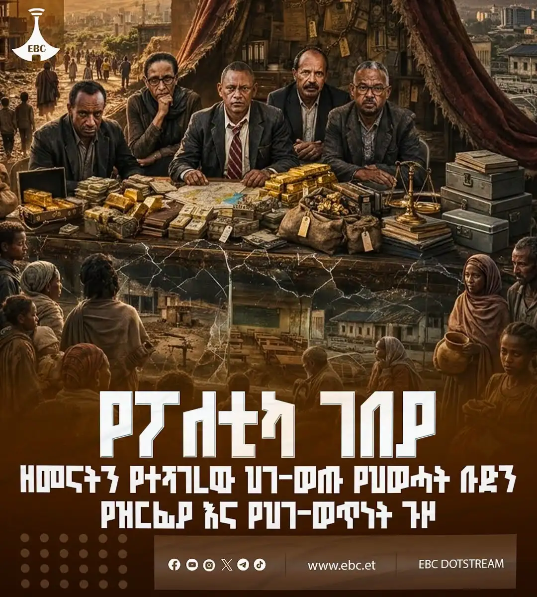 የፖለቲካ ገበያ፡- ዘመናትን የተሻገረው ህገ-ወጡ የህወሓት ቡድን የዝርፊያ እና የህገ-ወጥነት ጉዞ