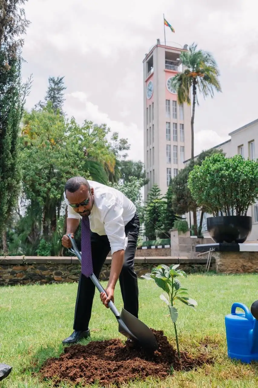 "በዚህ የአረንጓዴ ዐሻራ ወቅት ተስፋን መትከላችንን እንቀጥላለን!" - ጠቅላይ ሚኒስትር ዐቢይ አሕመድ (ዶ/ር)
